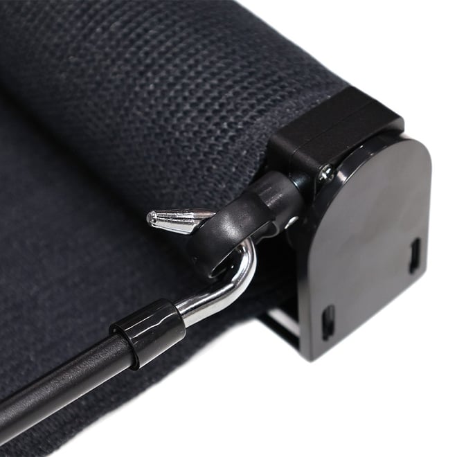 Coolaroo Outdoor Blind Crank Handle Graphite 1.8m x 2.4m