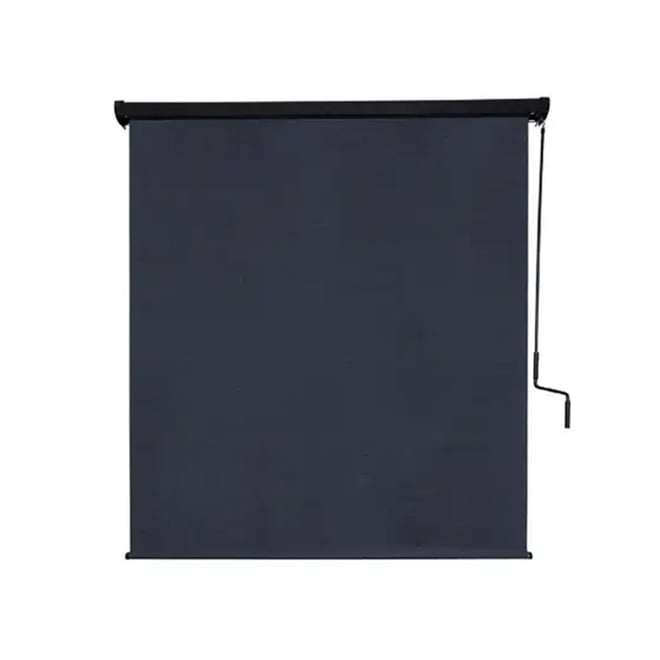 Coolaroo Patio Outdoor Blind Graphite 2.1m x 2.7m