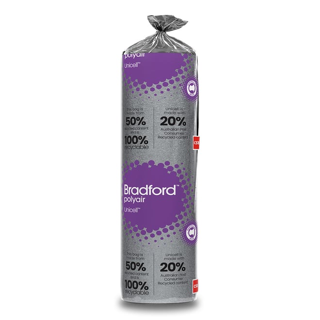 Bradford Polyair Unicell Shed Insulation 1200mm x 22.25m