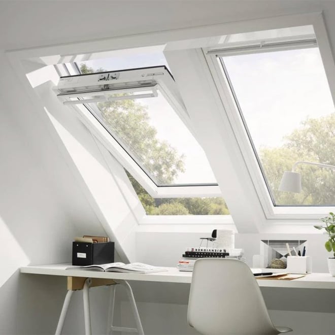 VELUX 1140 x 1180mm Centre Pivot Roof Window