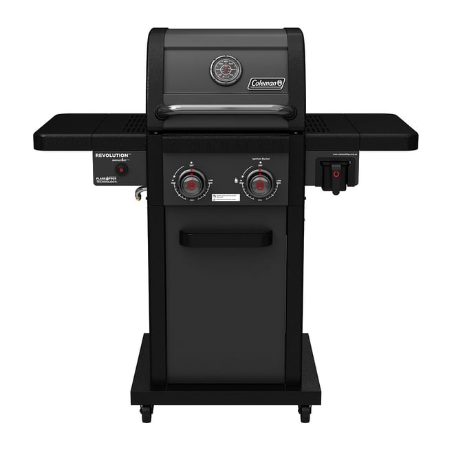 Coleman Revolution 2 Burner BBQ - Charcoal Glimmer