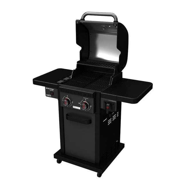 Coleman Revolution 2 Burner BBQ - Charcoal Glimmer
