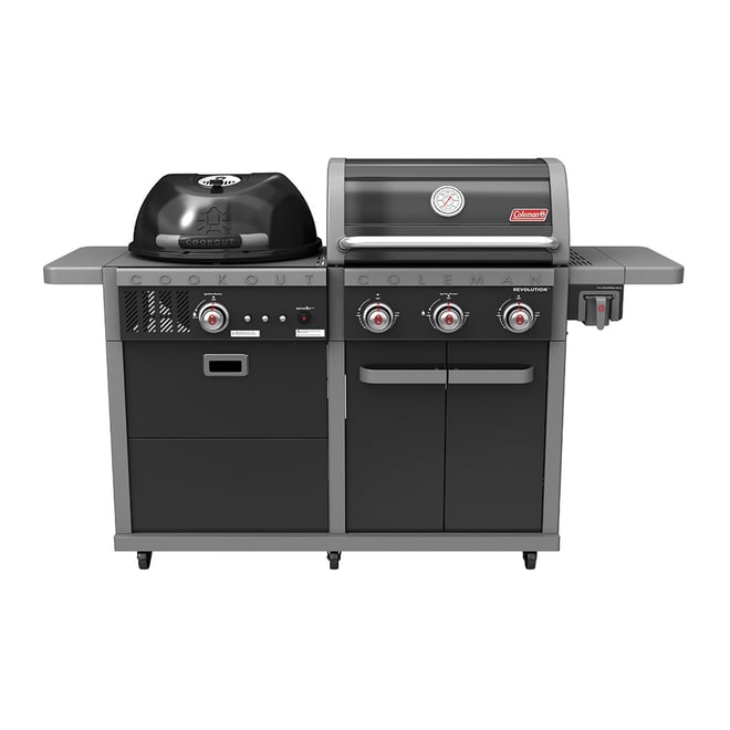 Coleman Revolution Dual Fuel BBQ - Shadow Gloss