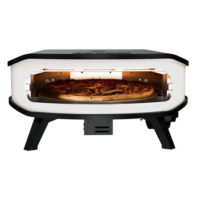 Cozze 17-Inch Gas Pizza Oven With Rotating Stone