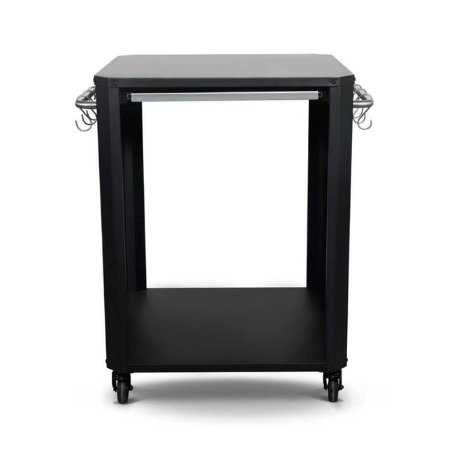 Cozze Stainless Steel Outdoor Table With Shelf