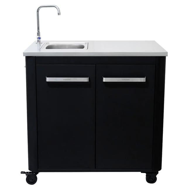 Cozze Portable Outdoor Table With Sink 900mm