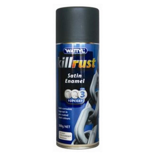 Killrust Enamel Satin Colorbond Ironstone Aerosol 300G
