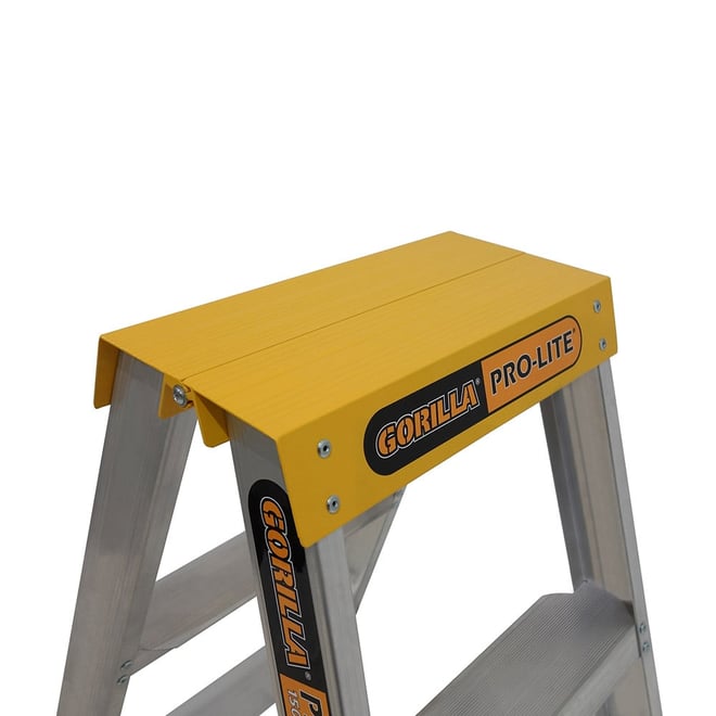 Gorilla 4 Step Double Sided Pro-Lite® Aluminium Ladder