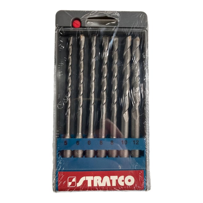 7 Piece SDS-Plus Drill Bit Set