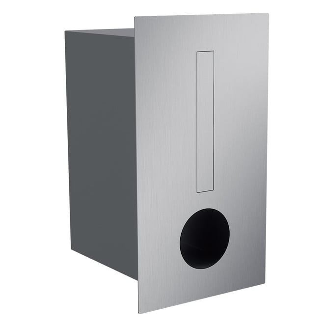 Posta Fence Mount Letterbox Stainless Steel