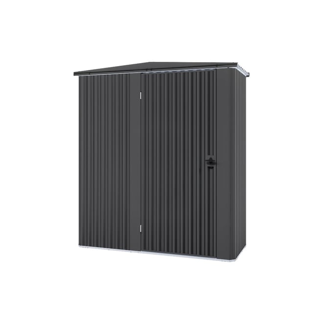 Handi-Mate Hinged Door Shed HM1 Gun Metal Grey