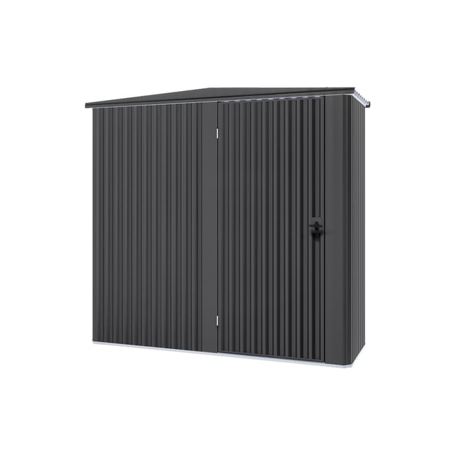 Handi-Mate Hinged Door Shed HM3 Gun Metal Grey
