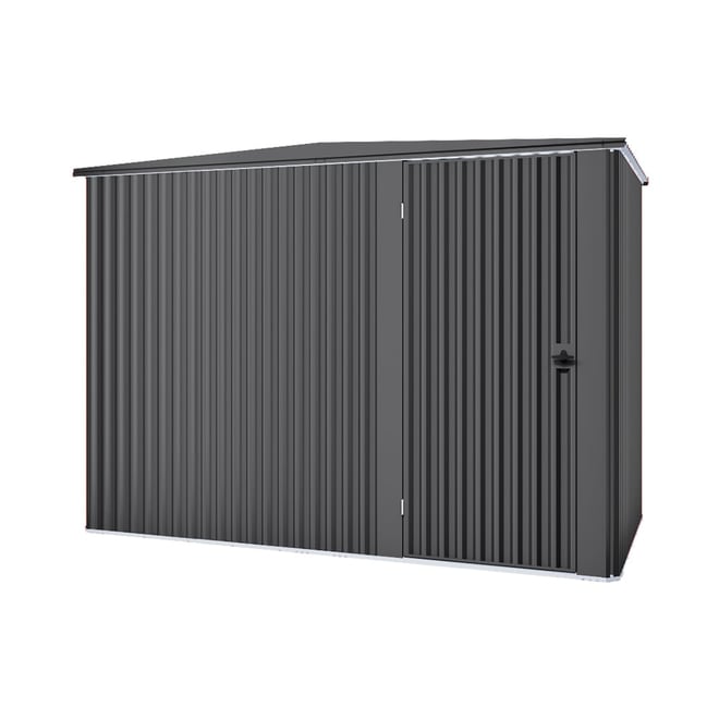 Handi-Mate Hinged Door Shed HM6 Gun Metal Grey