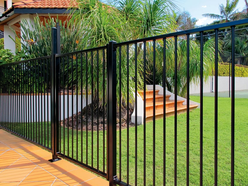 Fencing Fences Fence Aluminium Post 04