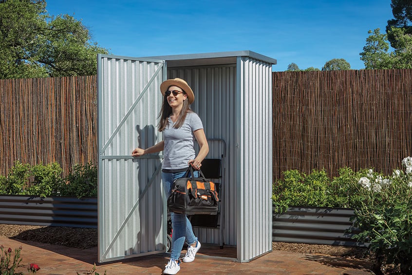 Garden Sheds Storage Shed Handi Saver Hinged 03