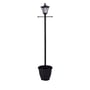 Solar Post Light With Planter 186cm