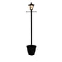 Solar Post Light With Planter 186cm