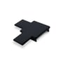 Ezi-Slat Post Cap Corner 81x81mm Dark Stone