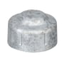 32mm Round Galvanised Steel Post Cap
