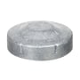 90mm Round Galvanised Steel Post Cap