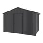 Handi-Heritage Shed H2 3.30X2.52 Roof:Gun Metal Grey Wall:Gun Metal Grey Gable End Single Door