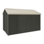Handi-Heritage Shed H4 3.96X2.52 Roof:Merino Wall:Slate Grey Gable End Single Door