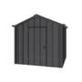 Handi-Hilander Garden Shed HH1 2.48x2.63m Gable End Door Gun Metal Grey