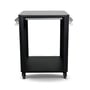 Cozze Stainless Steel Outdoor Table With Shelf