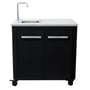 Cozze Portable Outdoor Table With Sink 900mm