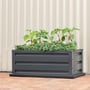 Stratco Garden Bed With Base Grey