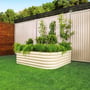 Stratco 9-In-1 Modular Raised Garden Bed Cream