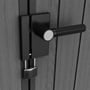 Keter Darwin Garden Shed 1.9 x 1.2m - Dark Grey