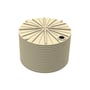 Round Poly Tank 22730L Armour Grey