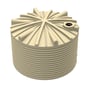 Round Poly Tank 50050L Armour Grey
