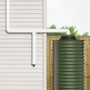 First Flush Downpipe Diverter with Basic Tee 90mm