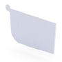 Quad Gutter 125 Stop End Right Hand Zinc/Aluminium