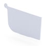 Quad Gutter 175 Stop End Right Hand Zinc/Aluminium