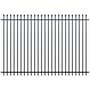 Squash Top Fence Panel 2400 x 2100mm Black