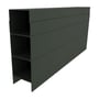 Alumawall Retaining Wall Stackable Sleeper 50mm x 150mm x 2385mm Slate Grey