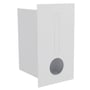 Posta Fence Mount Letterbox White