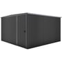 Handi-Mate Hinged Door Shed HM11 Gun Metal Grey