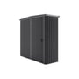Handi-Mate Hinged Door Shed HM3 Gun Metal Grey