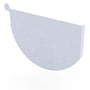 Smoothline Gutter Stop End Right Hand Zinc/Aluminium