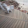 Eva-Last Infinity Composite Decking Board Starter Swiss Oak 5450mm