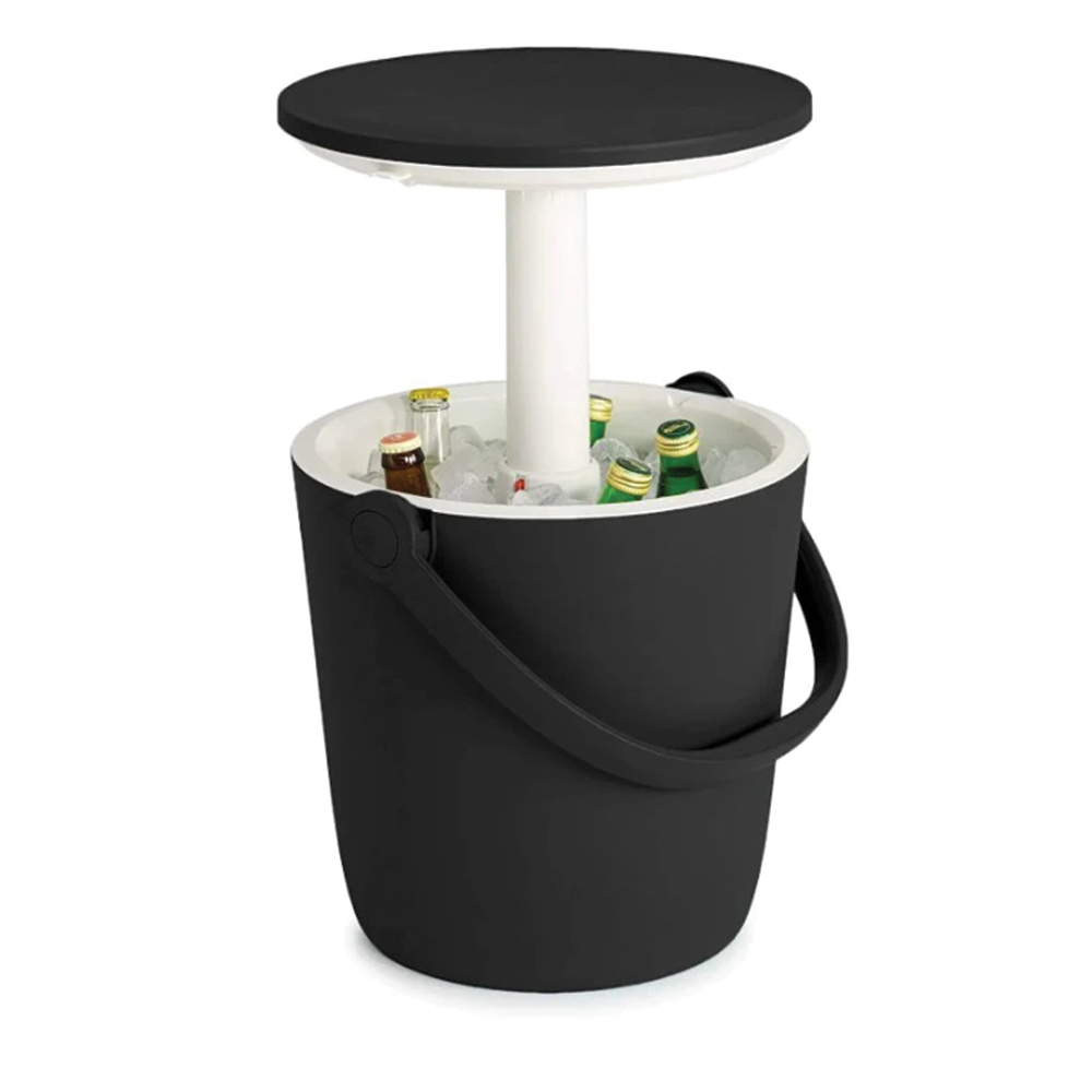 Keter Go Bar - Portable Drinks Cooler Graphite/White
