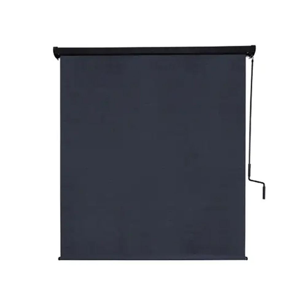 Coolaroo Patio Outdoor Blind Graphite 2.4m x 2.7m