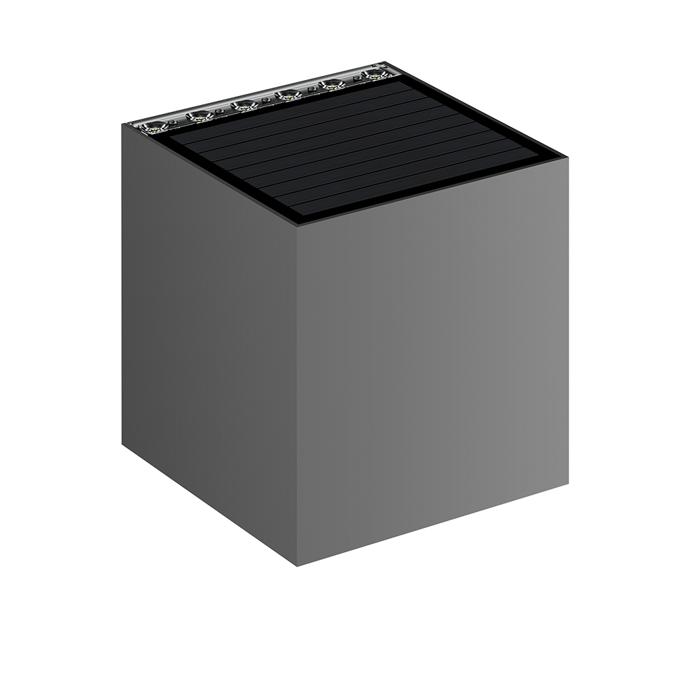 Cube Solar Wall Up/Down Light