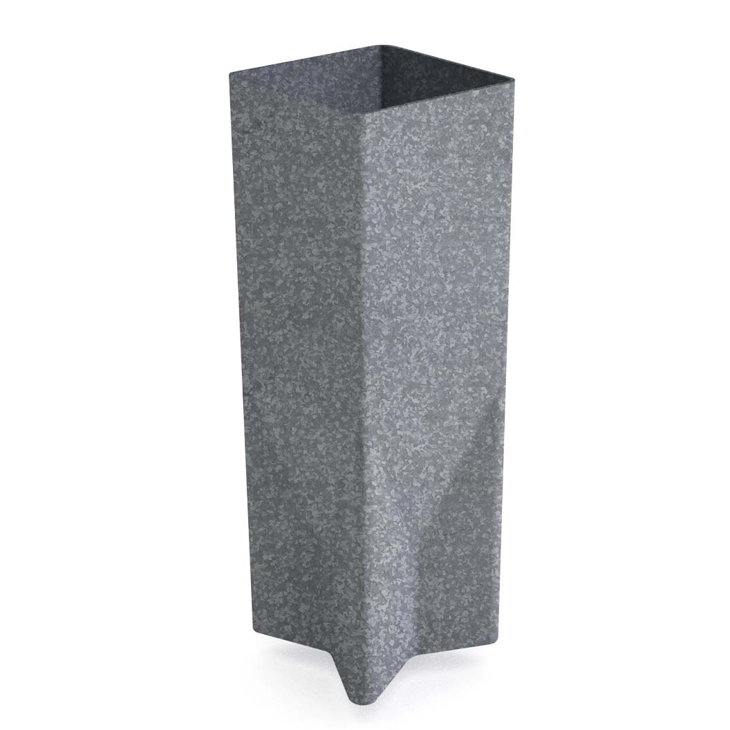 Fence Post Extension 50 x 50mm Galvanised 700MM