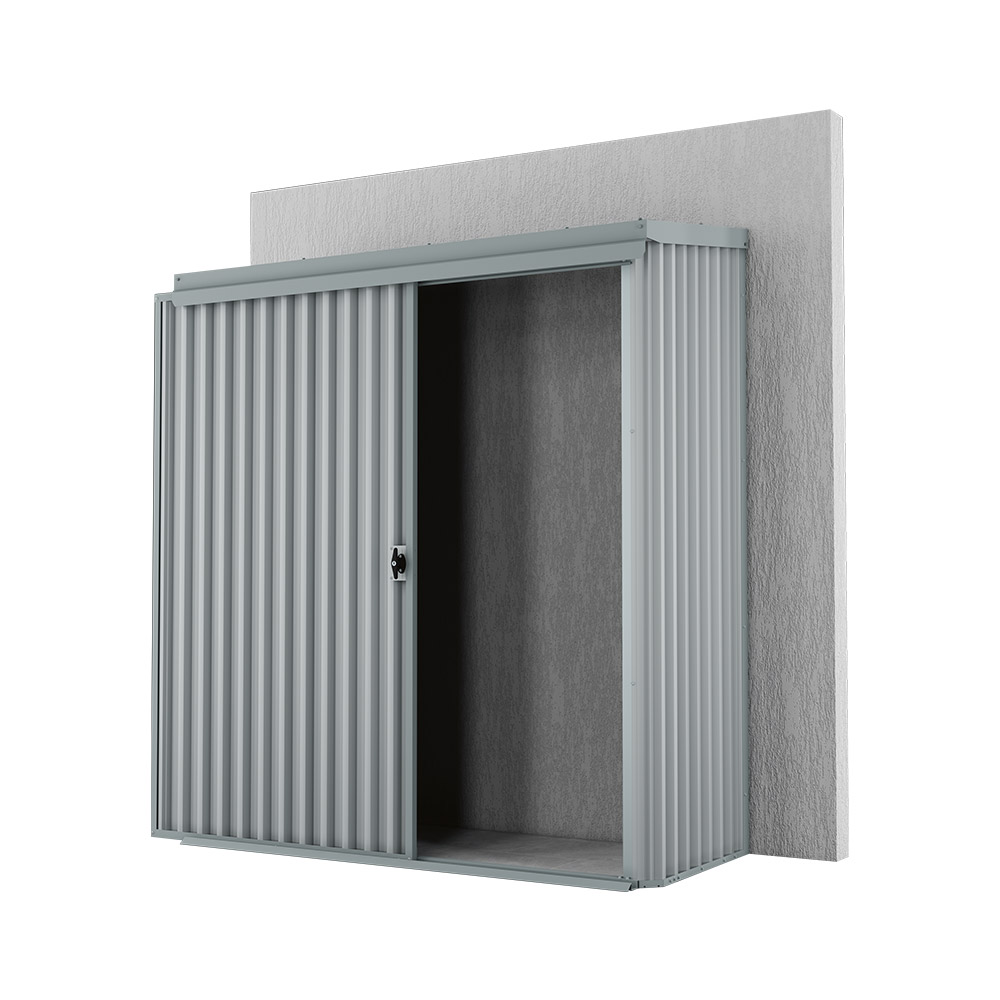 Handi-Mate Wall Mount HM1 Shed Zinc/Al