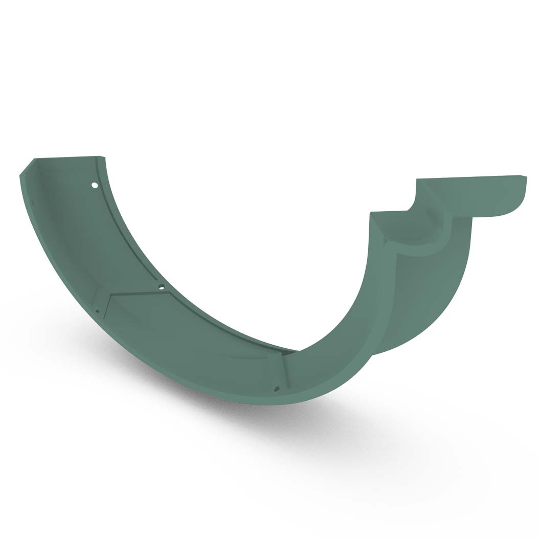 Half Round Gutter Internal Cast Angle 90° Rivergum